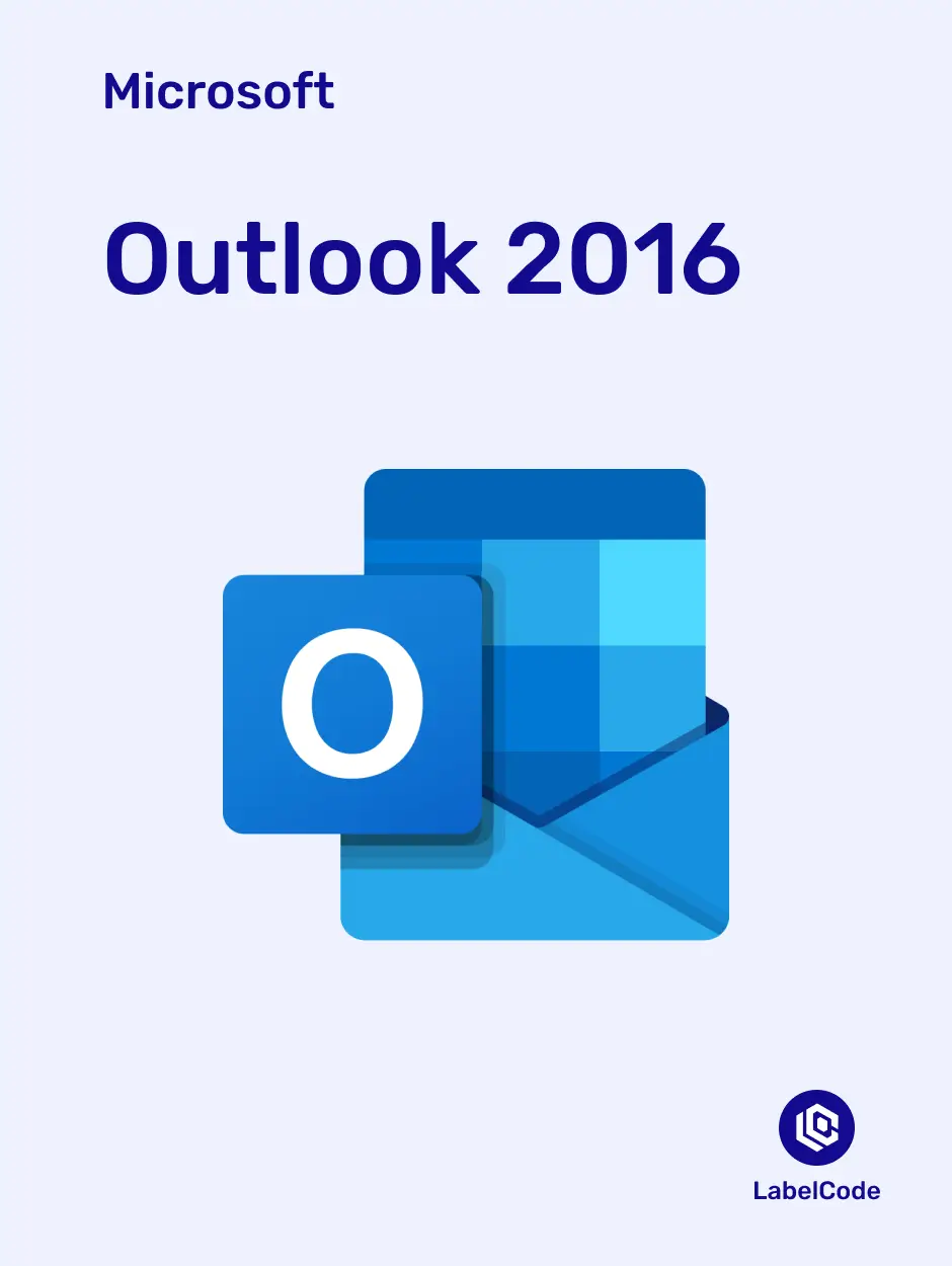 Лицензионный ключ Microsoft Outlook 2016 Labelcode